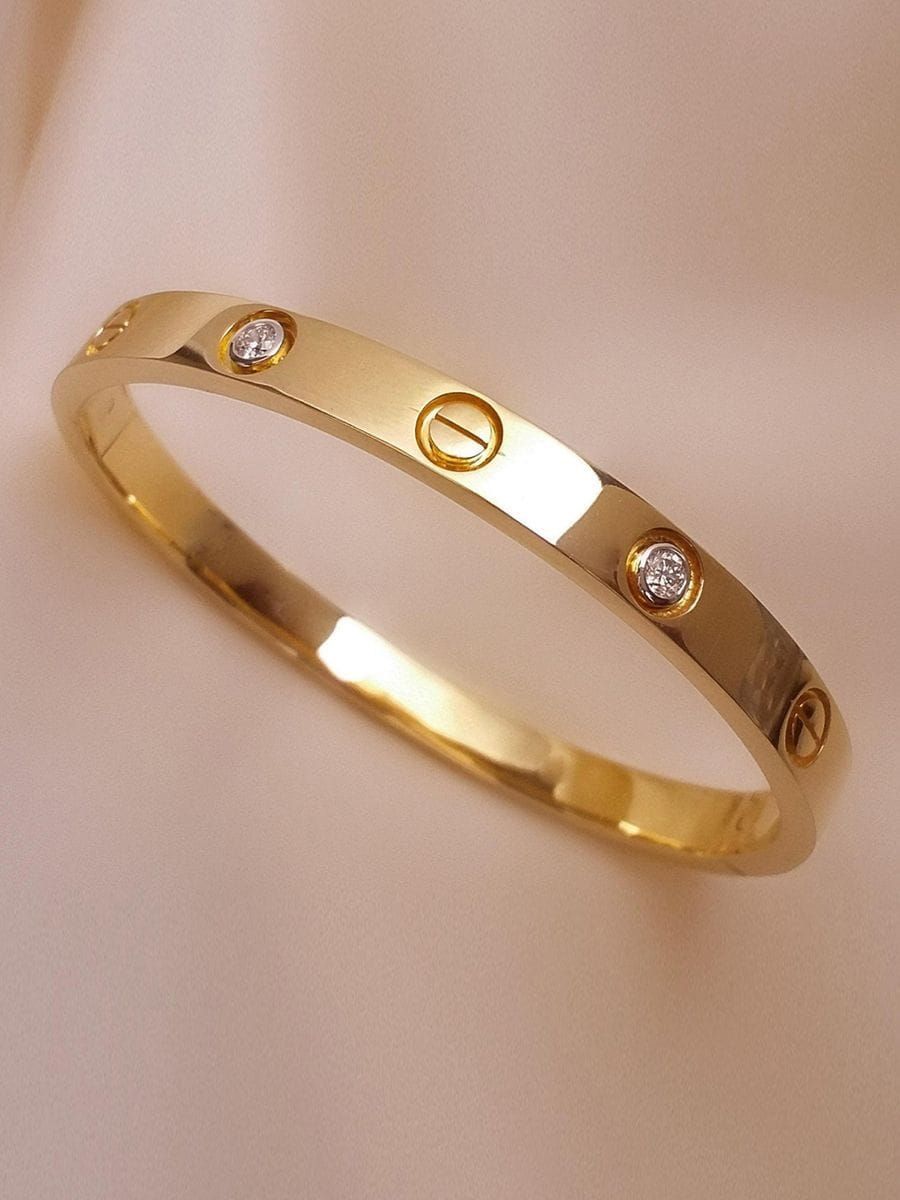 Golden Cartier Handcuff